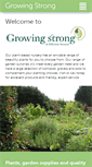 Mobile Screenshot of growingstrong-gardencentres.co.uk